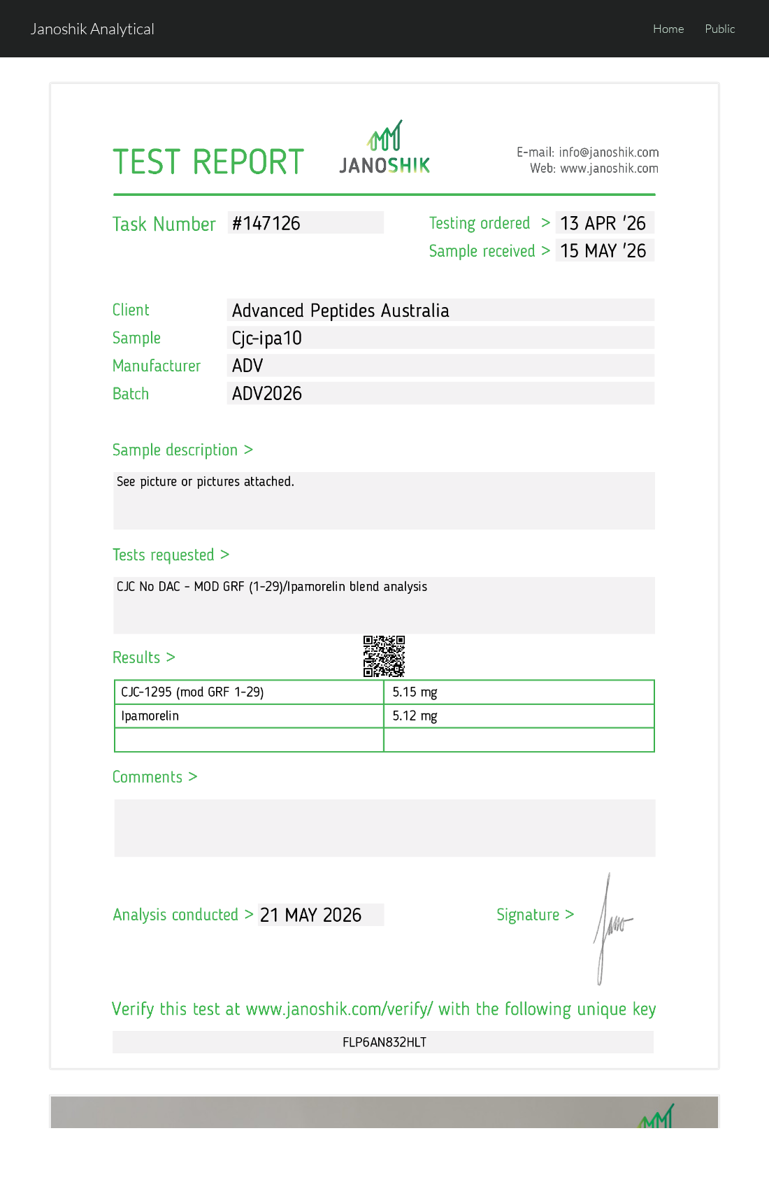 ipamorelin schedule australia Advanced Peptides Australia